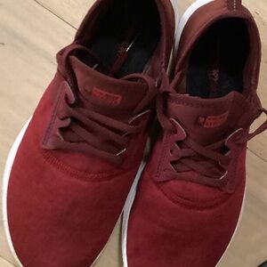 New Balance Fuel Core Nergize W S7.5 Running Shoes 
Maroon Slip On Sneakers